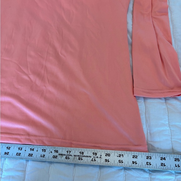 Women's 2XL bright Orange Long Sleeve Top- very soft and breathable - Picture 5 of 8